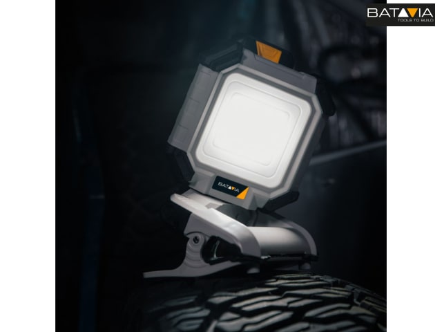 Batavia MAXXPACK 18V LED Work Light Bare Unit 4 Brightness Settings IP54