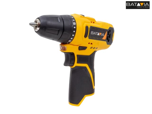 Batavia FIXXPACK 12V Drill Driver Bare Unit Lightweight with LED Work Light