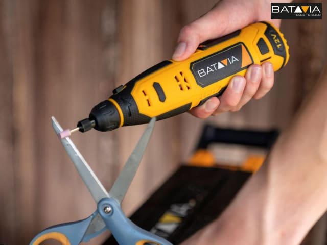 Batavia FIXXPACK 12V Rotary Tool Bare Unit with 50 Accessories Adjustable Speed