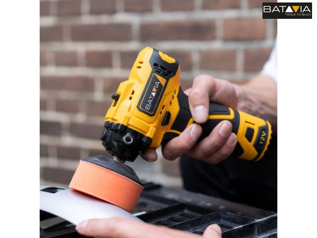 Batavia FIXXPACK 12V Sander Polisher Bare Unit Compact Lightweight 75mm