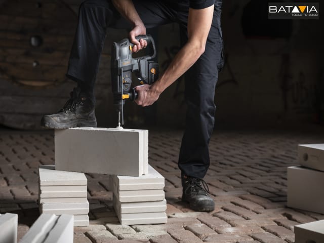 Batavia MAXXPACK 18V Brushless SDS Plus Drill 4 Modes Bare Unit No Battery