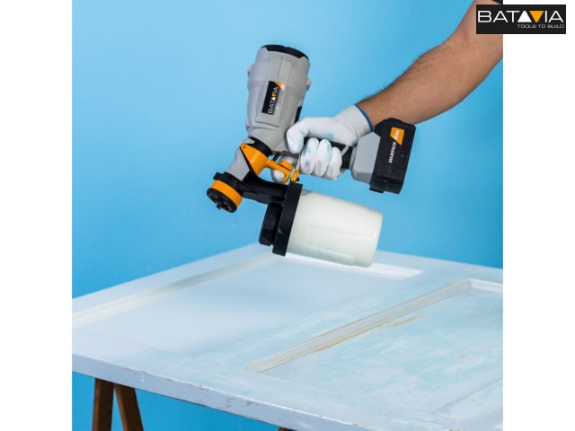 Batavia MAXXPACK 18V Paint Sprayer Bare Unit 900ml Tank Adjustable Flow Rate