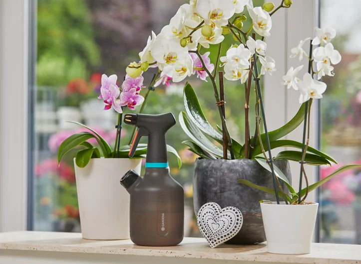 Gardena 1L Pump Sprayer with 360Â° Function Adjustable Nozzle for Plants