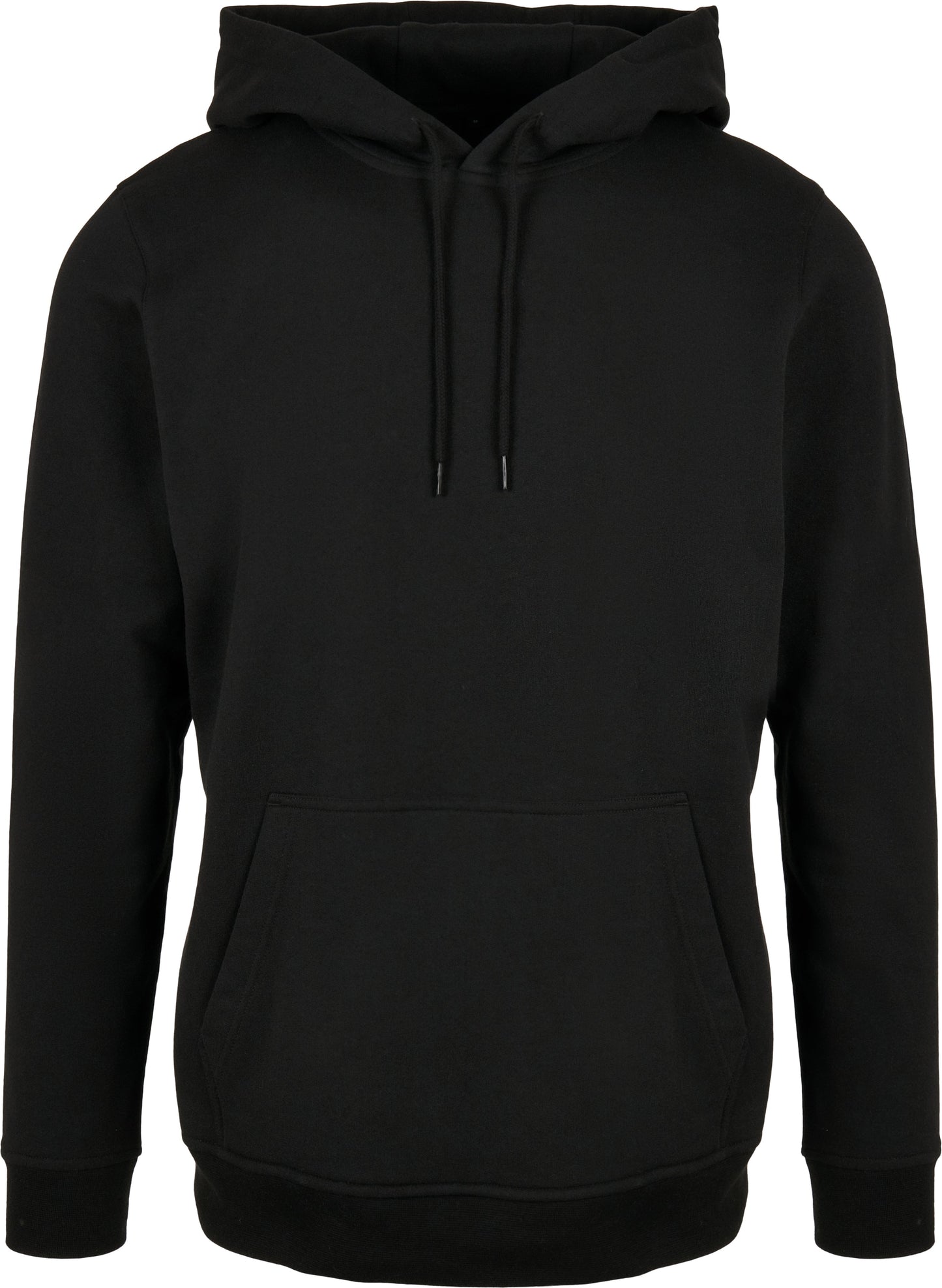 Build Your Brand Basic Hoodie Men Regular Fit Soft Cotton Blend with Pocket