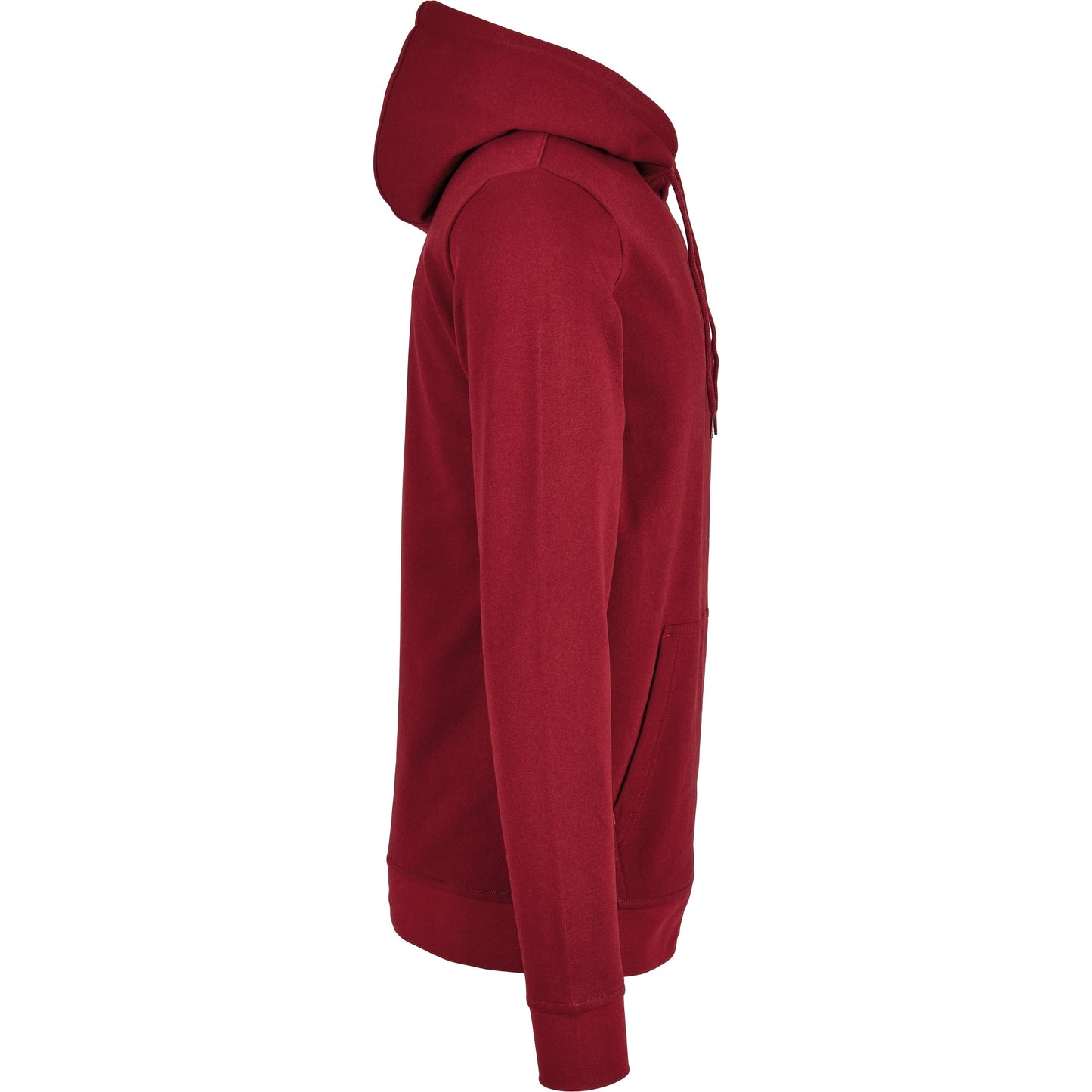 Build Your Brand Basic Hoodie Men Regular Fit Soft Cotton Blend with Pocket
