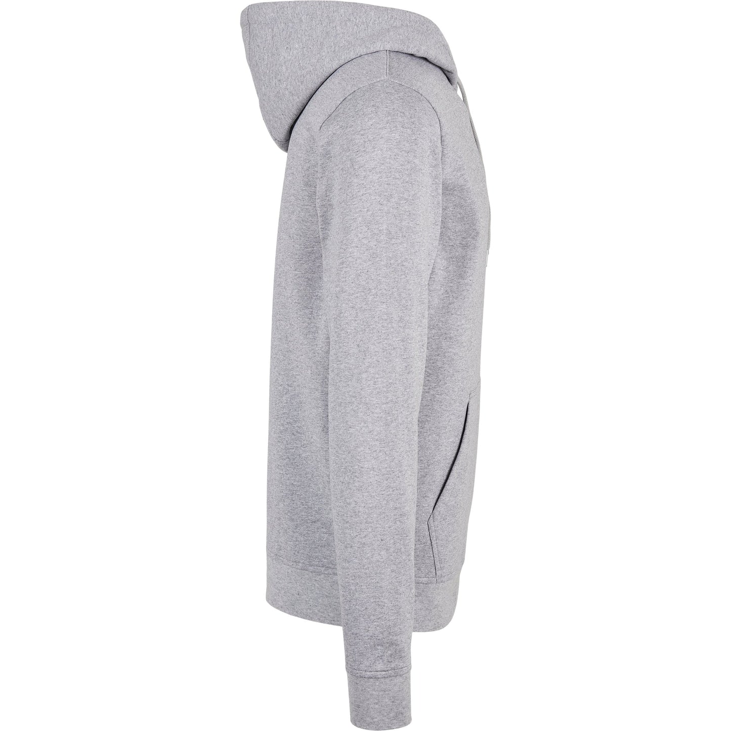 Build Your Brand Basic Hoodie Men Regular Fit Soft Cotton Blend with Pocket