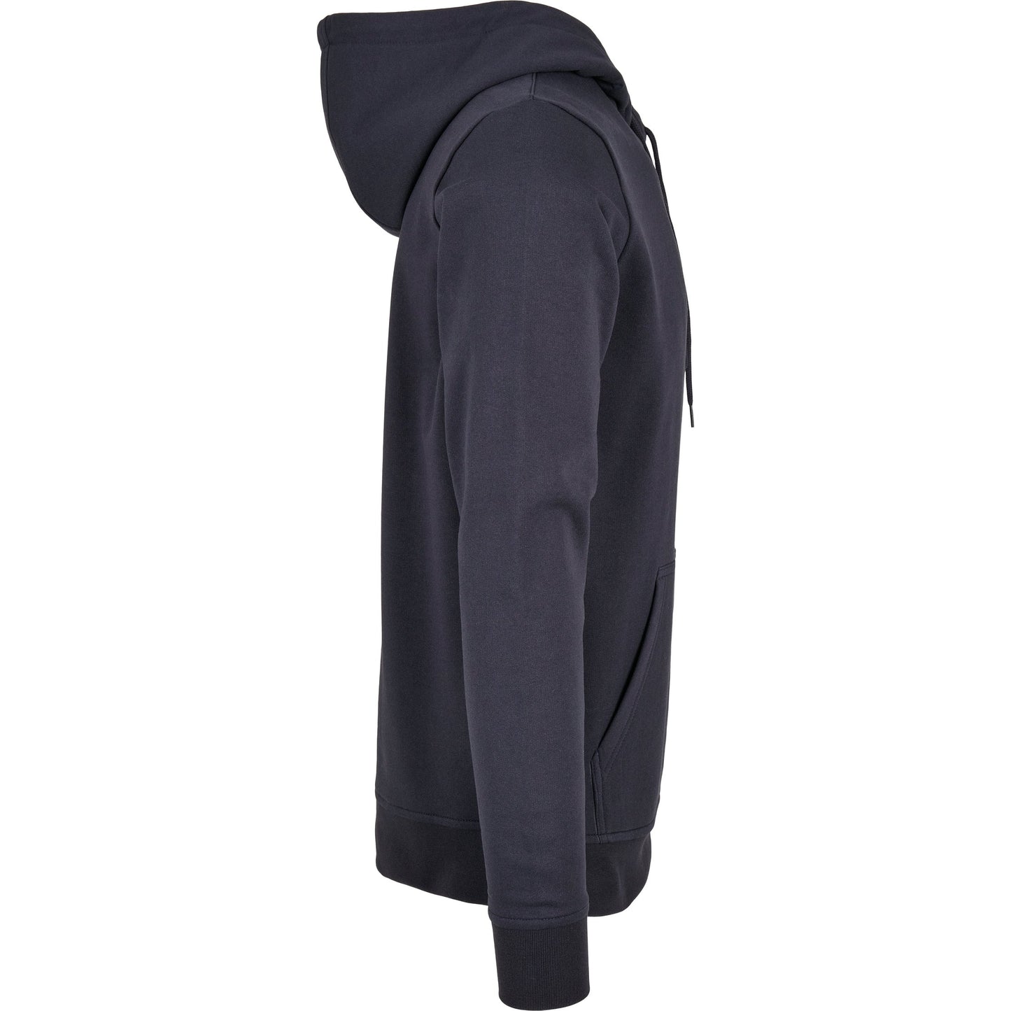 Build Your Brand Basic Hoodie Men Regular Fit Soft Cotton Blend with Pocket