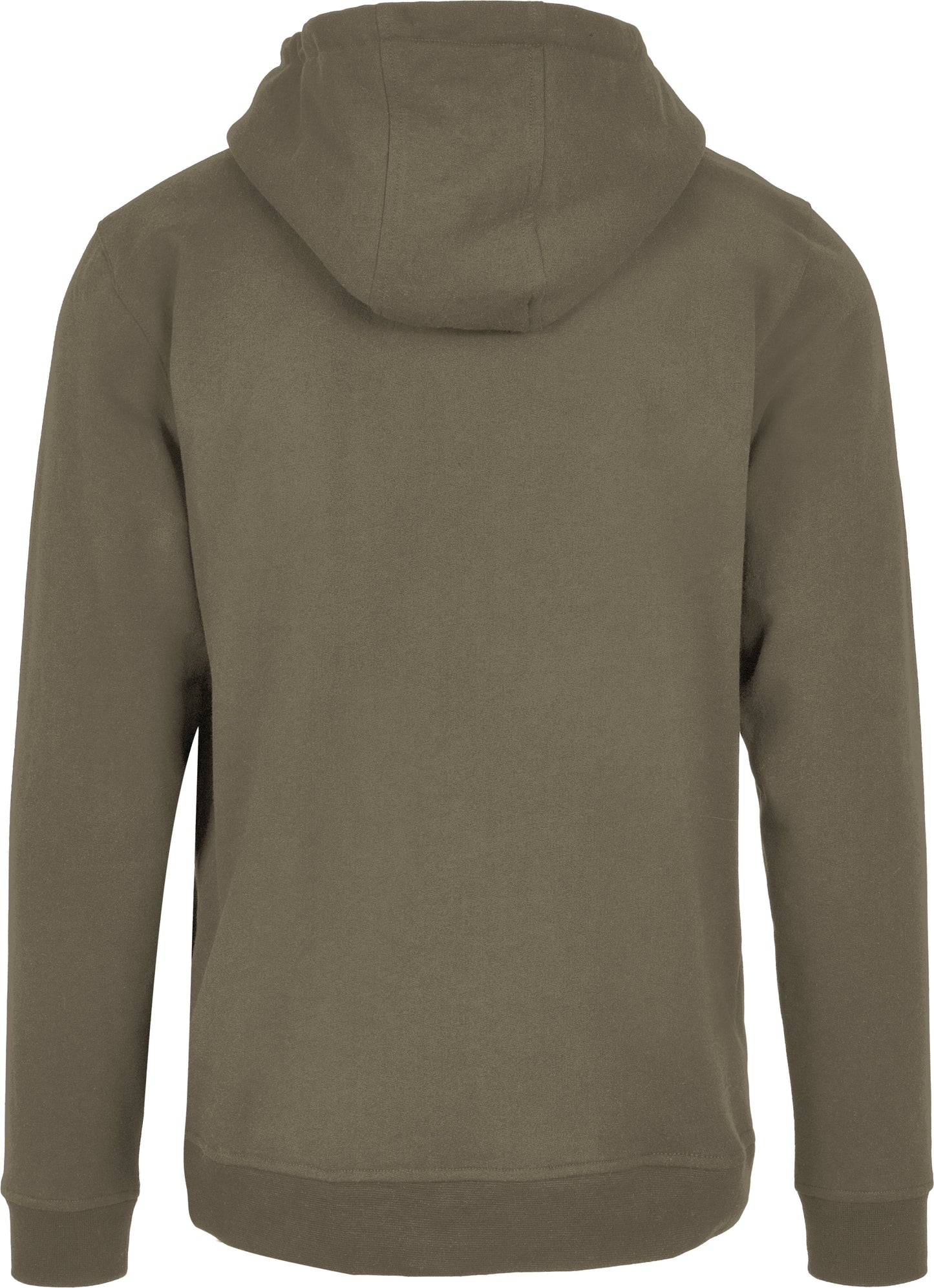 Build Your Brand Basic Hoodie Men Regular Fit Soft Cotton Blend with Pocket