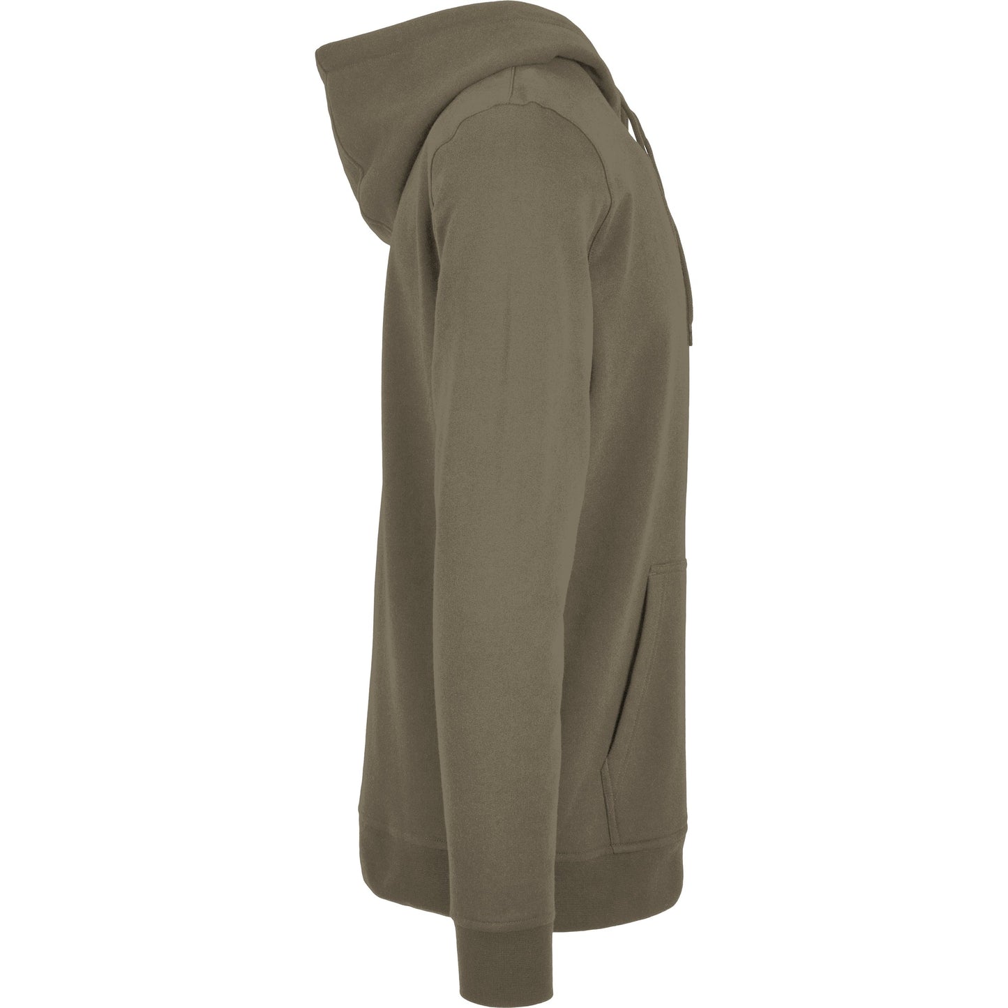 Build Your Brand Basic Hoodie Men Regular Fit Soft Cotton Blend with Pocket