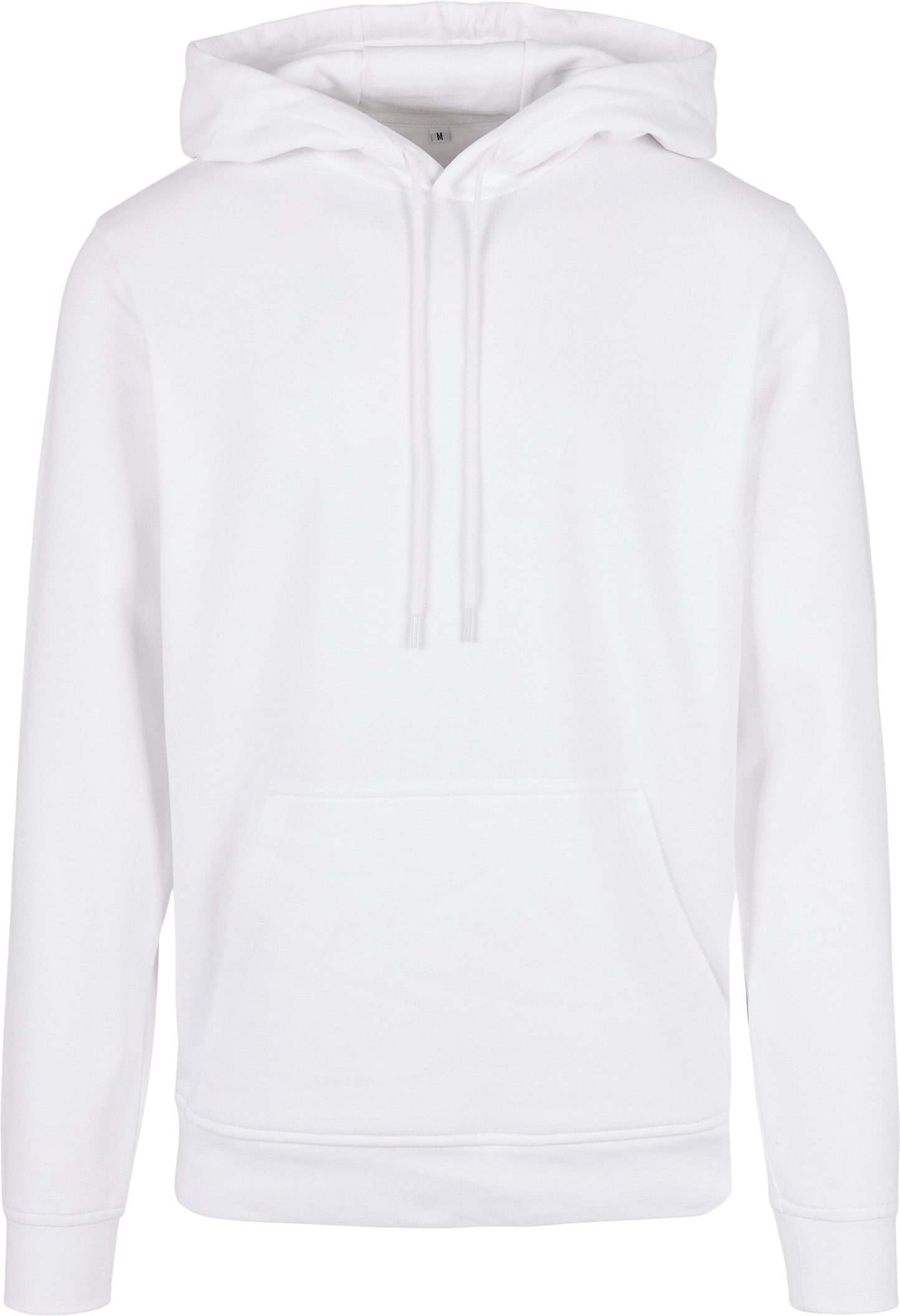 Build Your Brand Basic Hoodie Men Regular Fit Soft Cotton Blend with Pocket
