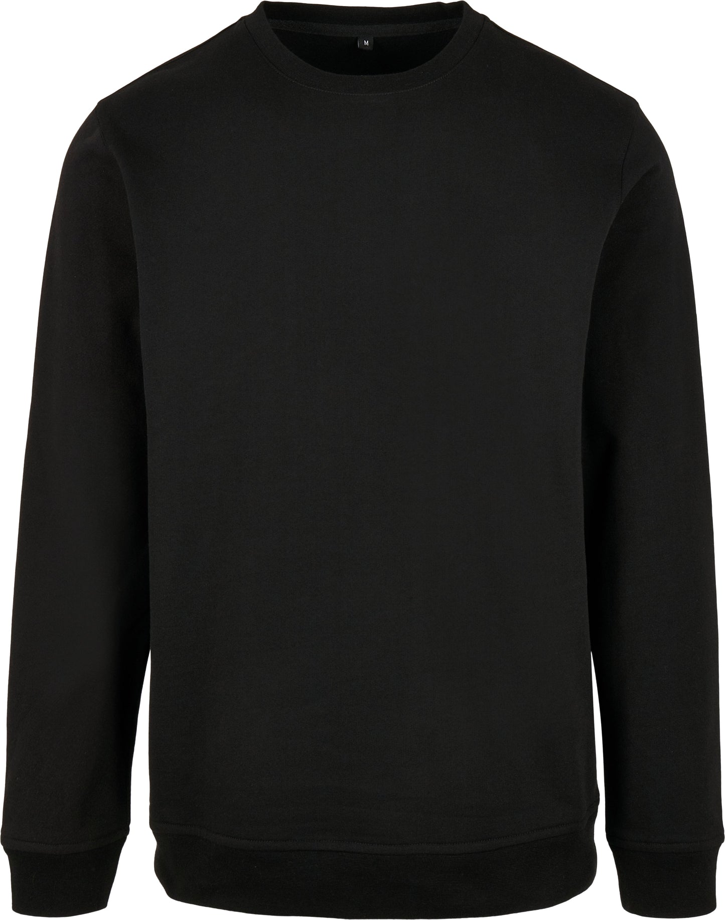 Build Your Brand Basic Crew Neck Sweatshirt Regular Fit Long Sleeve Menâ€™s Top
