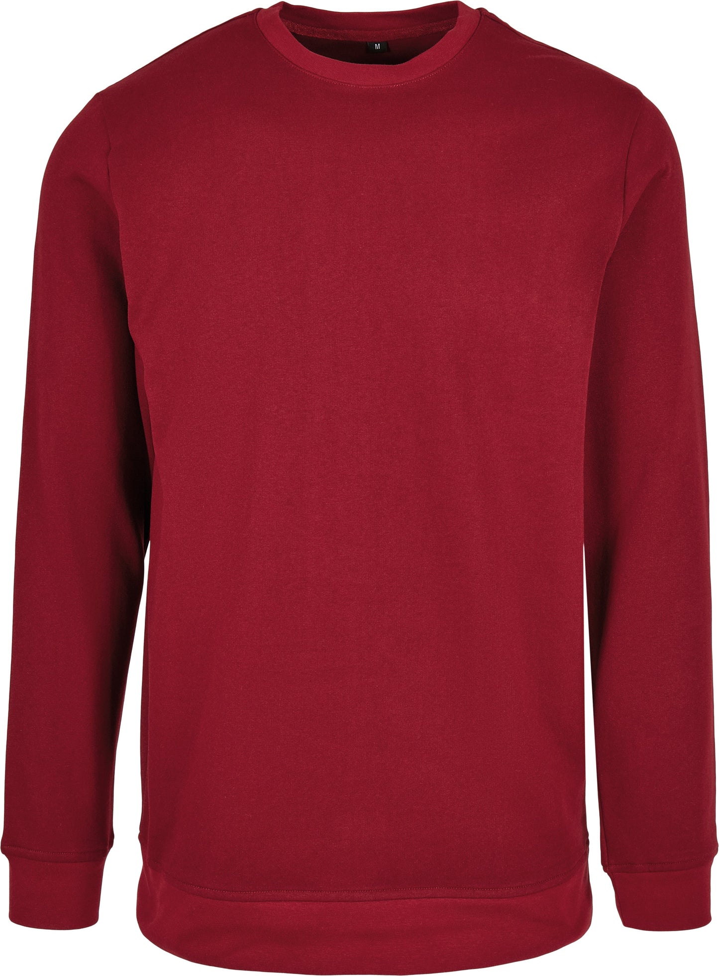 Build Your Brand Basic Crew Neck Sweatshirt Regular Fit Long Sleeve Menâ€™s Top