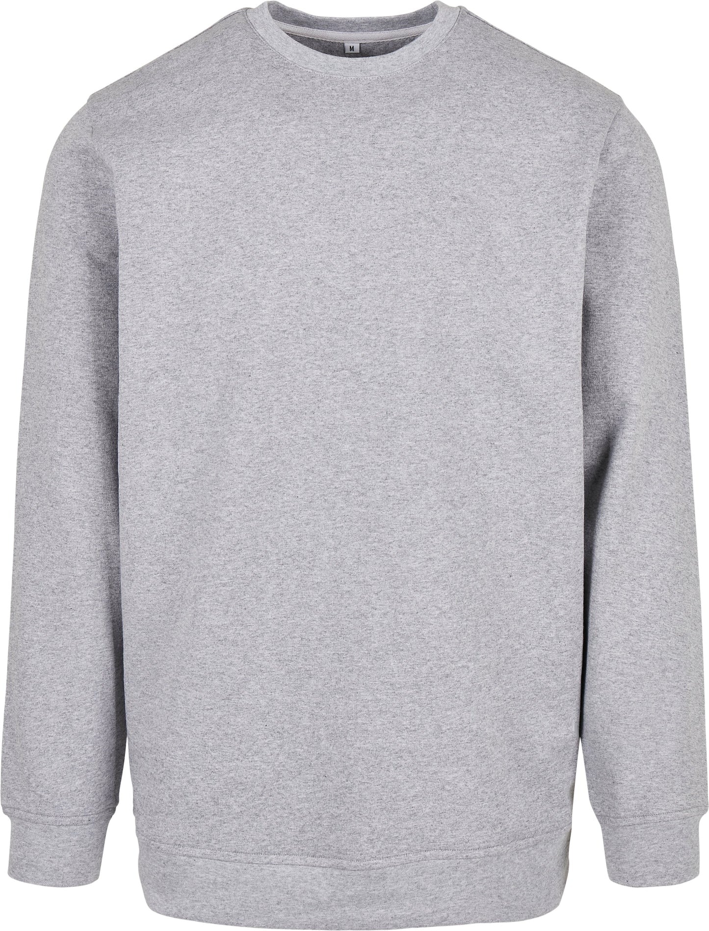 Build Your Brand Basic Crew Neck Sweatshirt Regular Fit Long Sleeve Menâ€™s Top