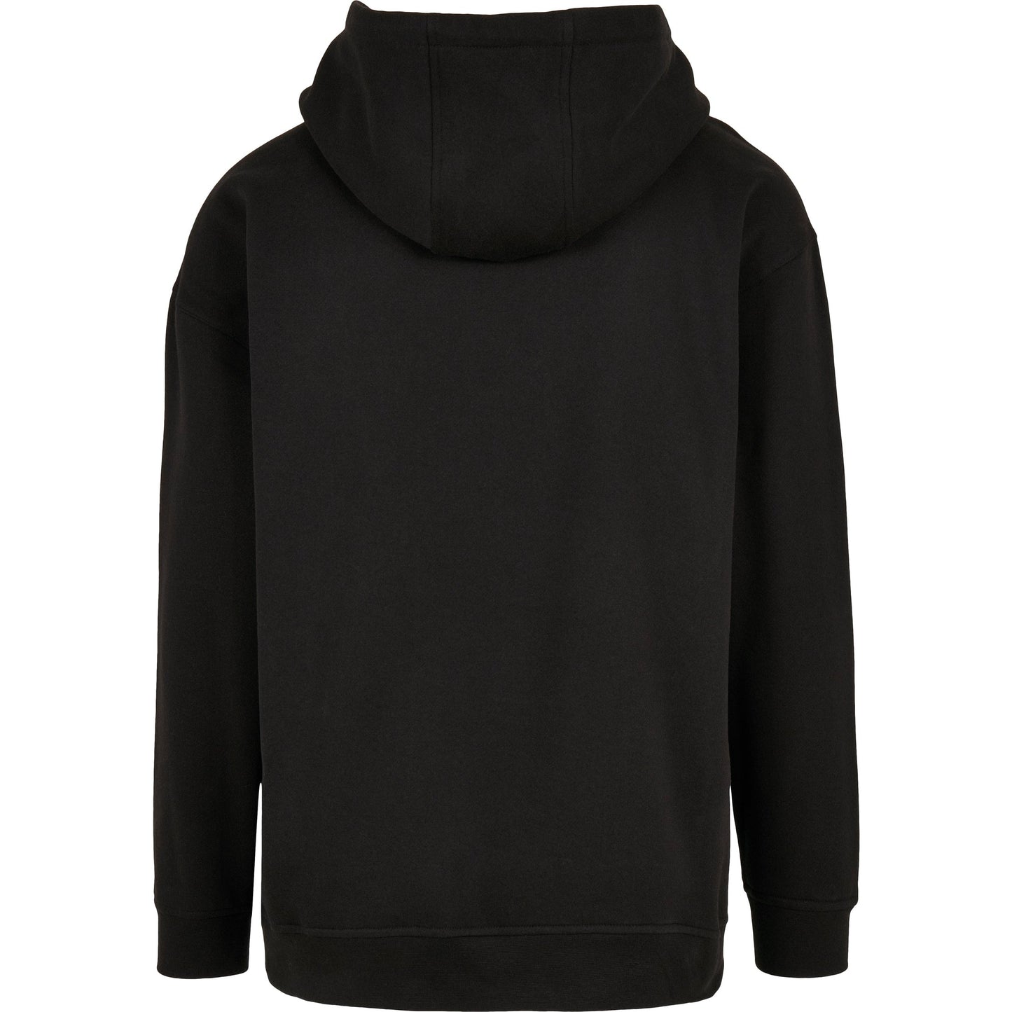 Build Your Brand Oversize Hoodie Comfortable Cotton Blend Adjustable Hood