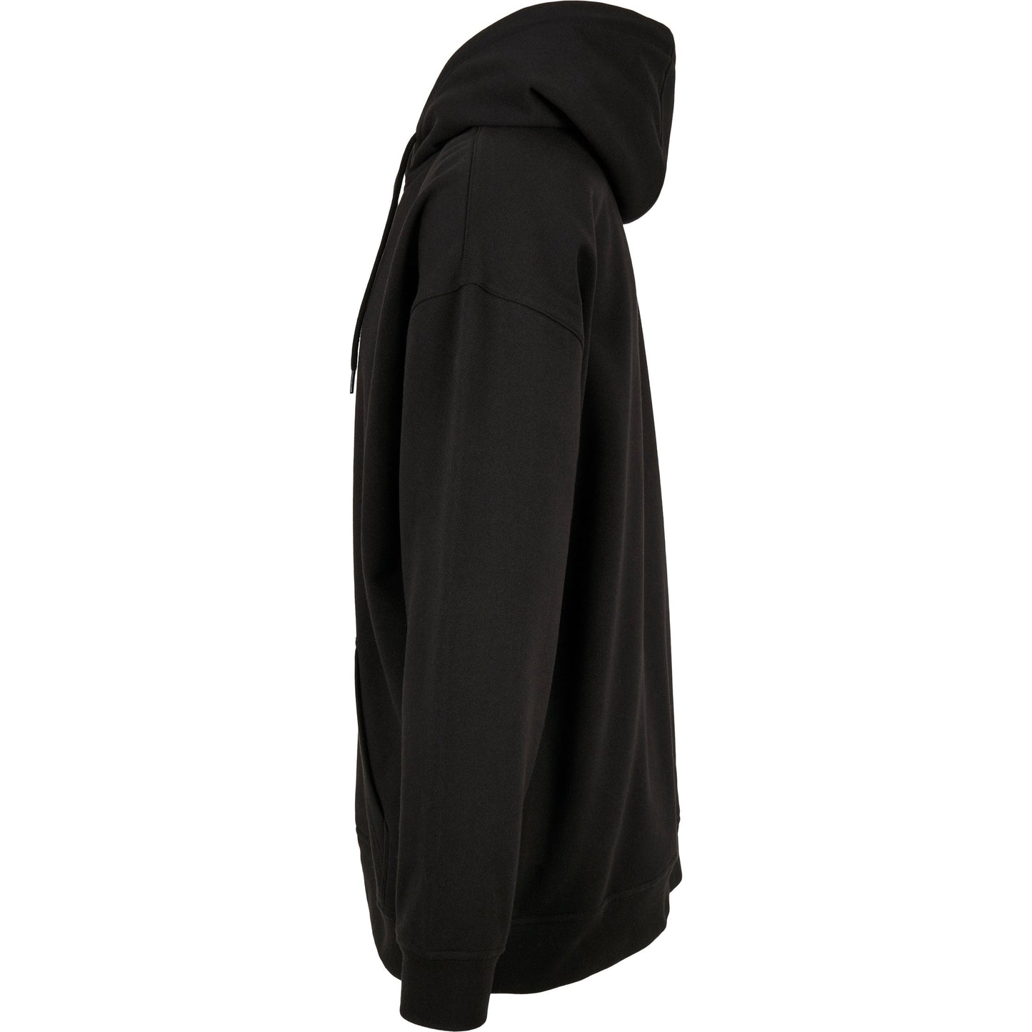 Build Your Brand Oversize Hoodie Comfortable Cotton Blend Adjustable Hood