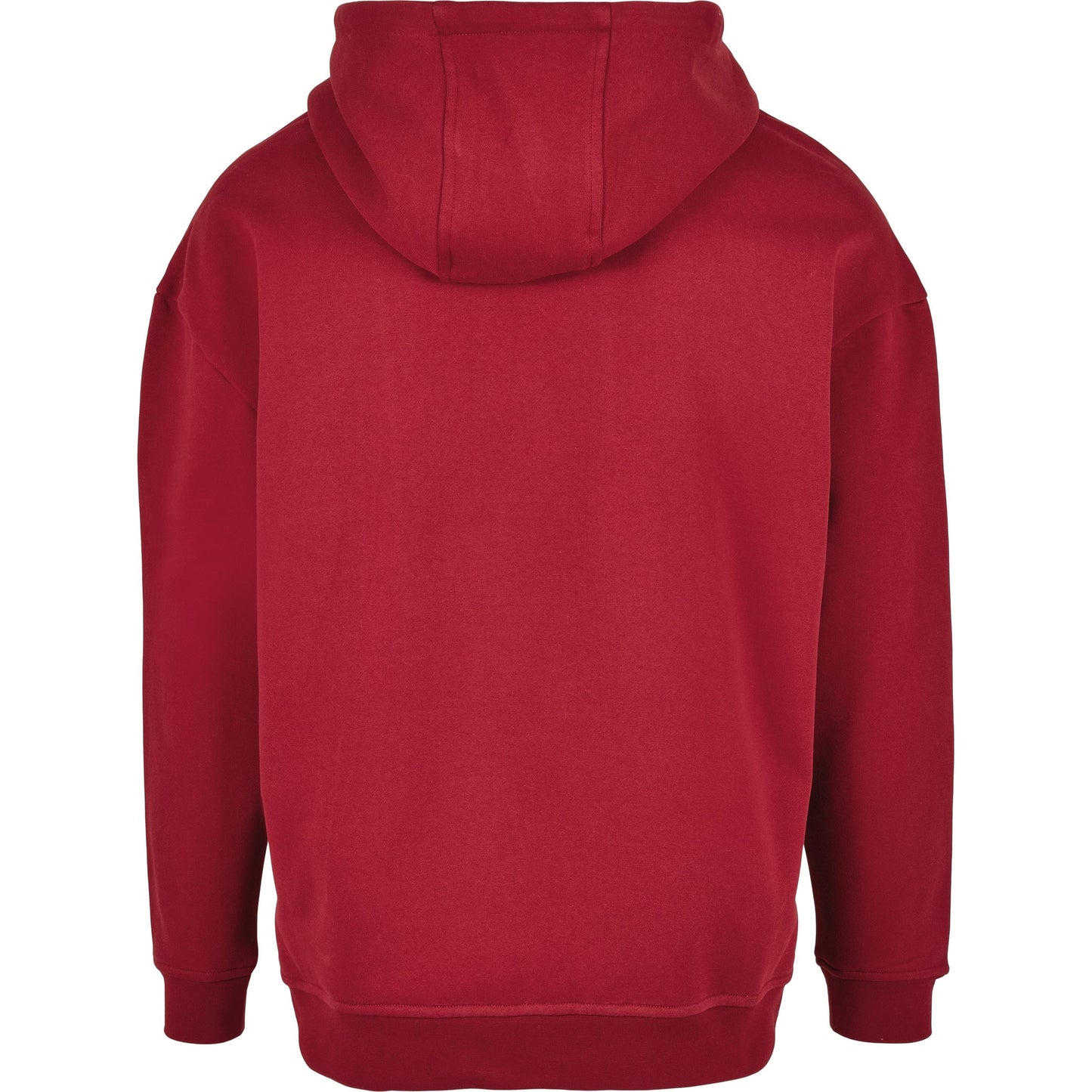 Build Your Brand Oversize Hoodie Comfortable Cotton Blend Adjustable Hood