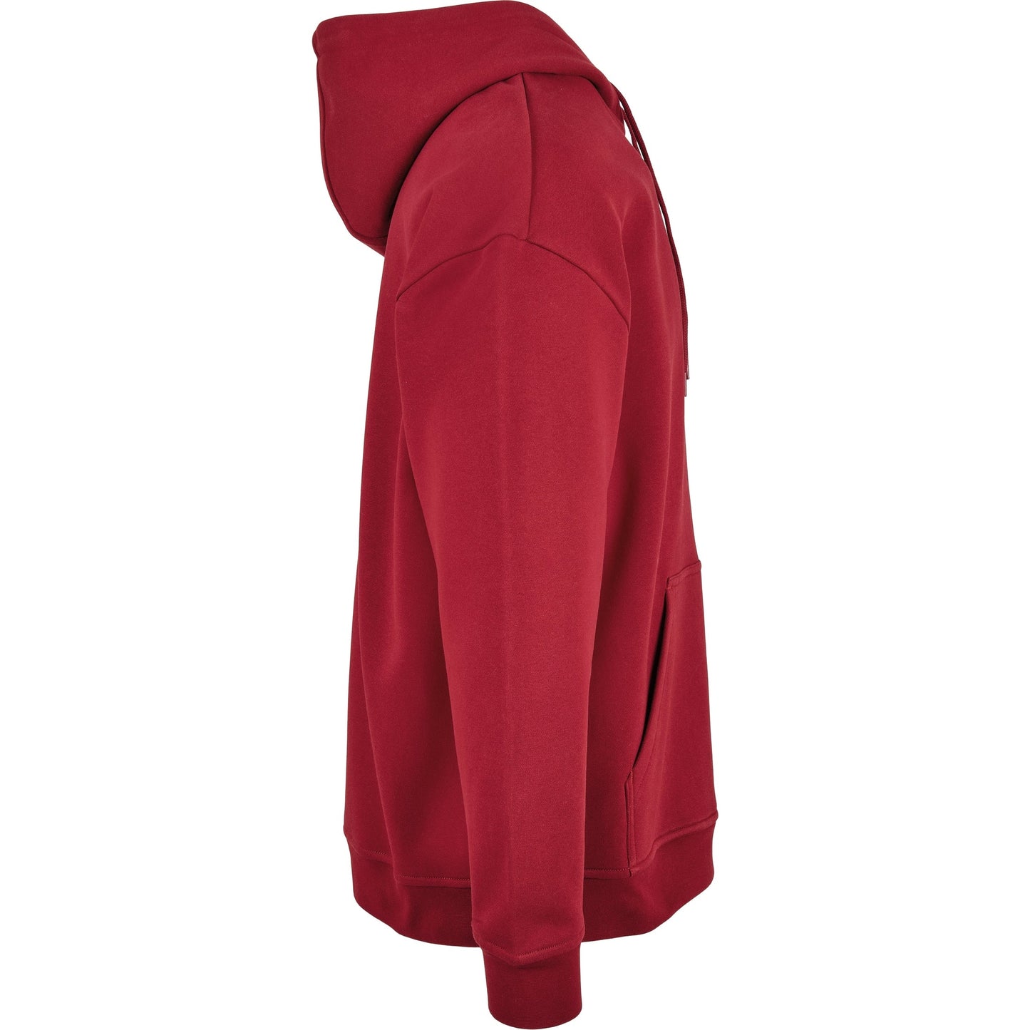 Build Your Brand Oversize Hoodie Comfortable Cotton Blend Adjustable Hood