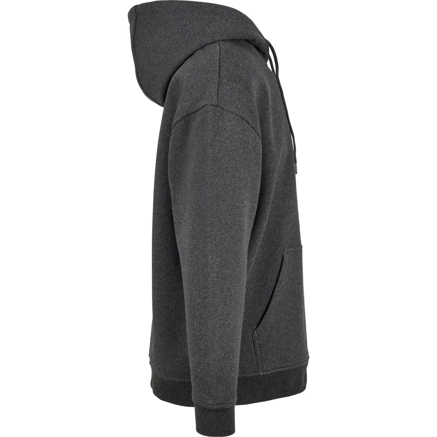 Build Your Brand Oversize Hoodie Comfortable Cotton Blend Adjustable Hood