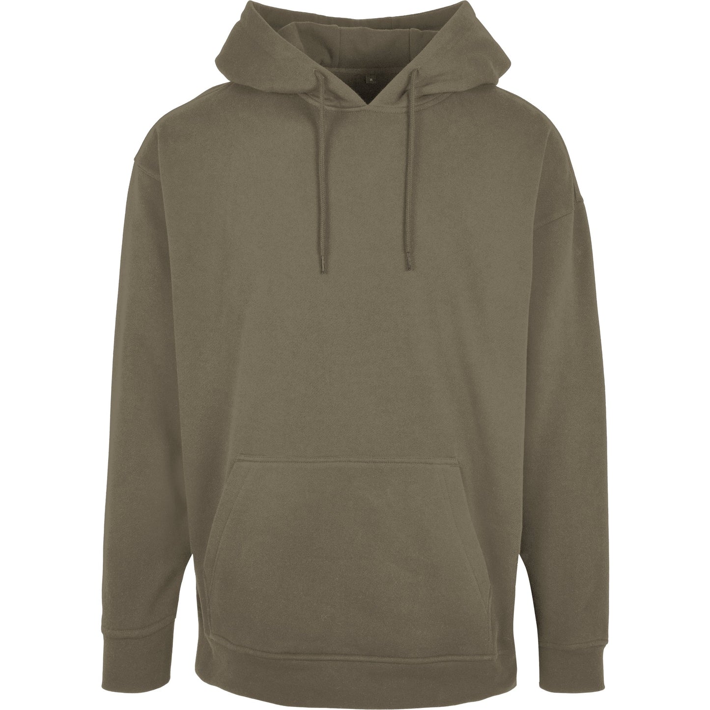 Build Your Brand Oversize Hoodie Comfortable Cotton Blend Adjustable Hood