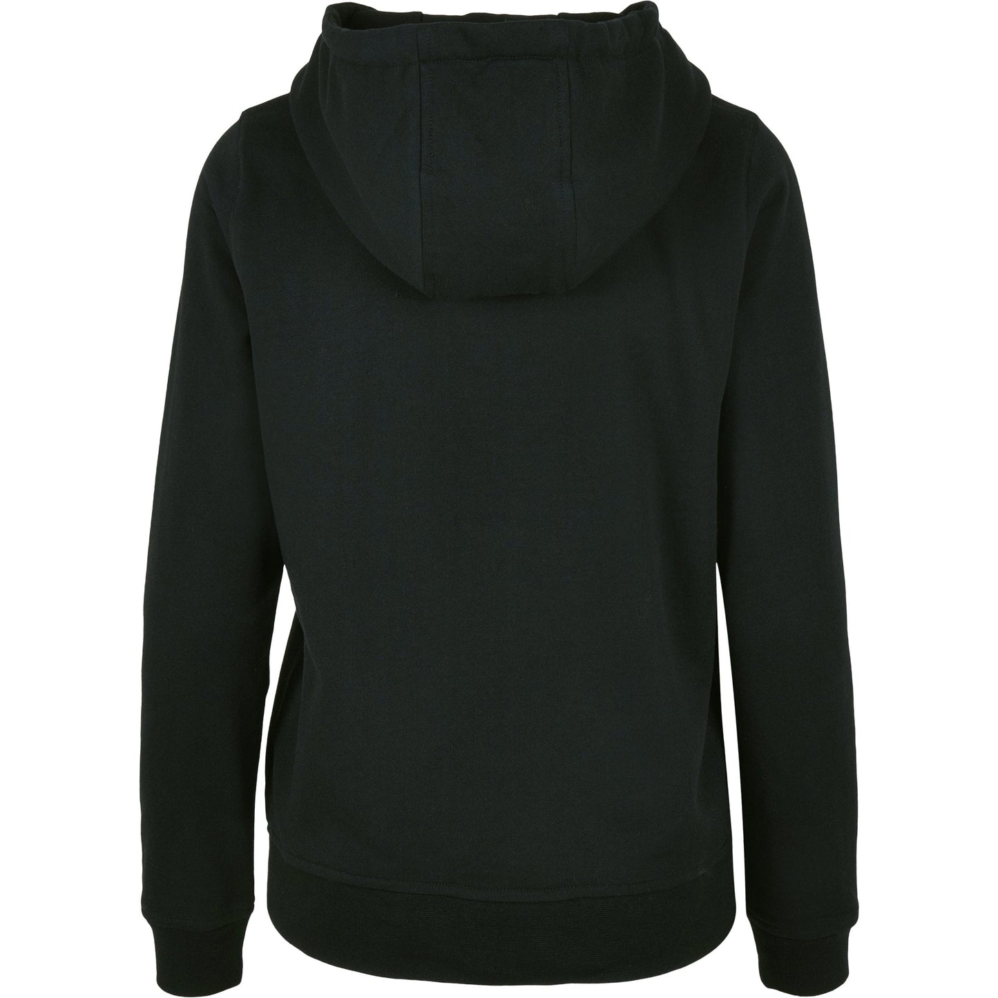 Build Your Brand Women's Basic Hoodie Soft Cotton Casual Fit+ Kangaroo Pocket
