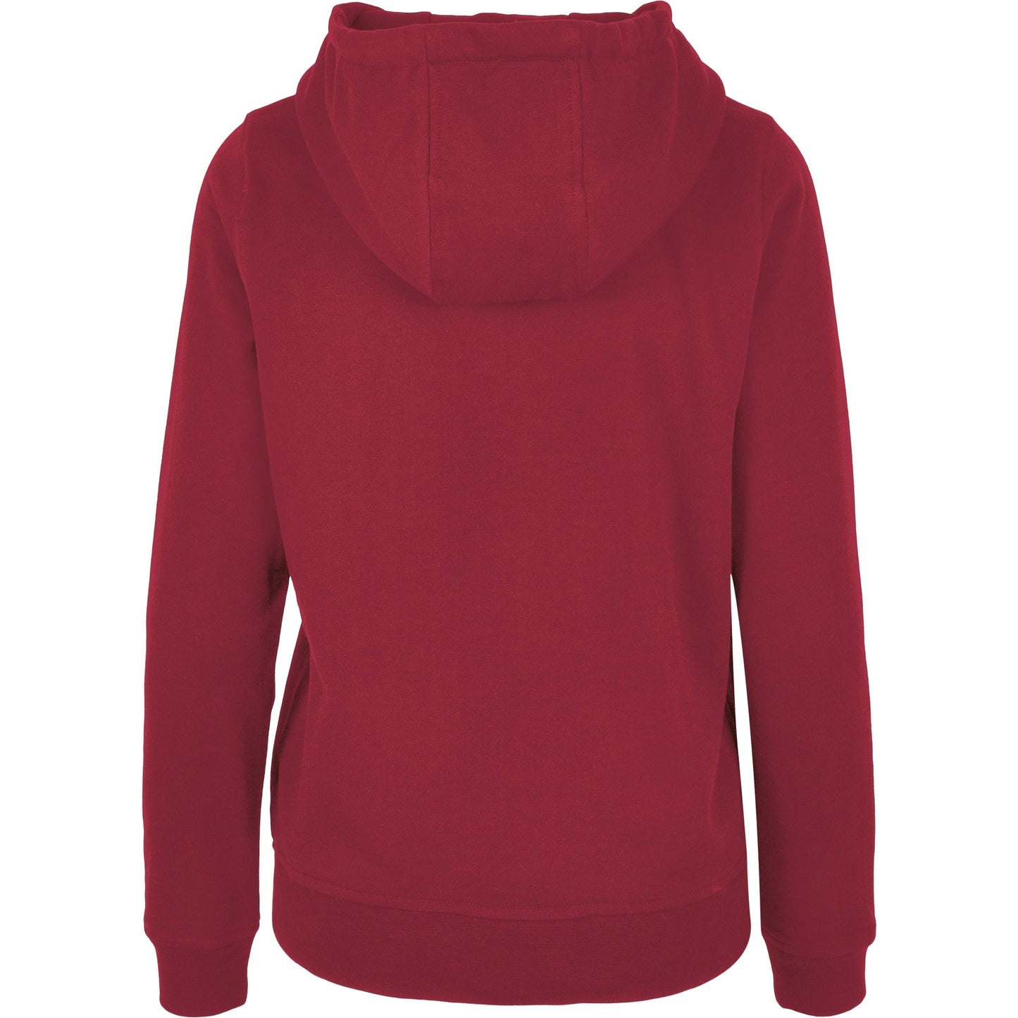 Build Your Brand Women's Basic Hoodie Soft Cotton Casual Fit+ Kangaroo Pocket