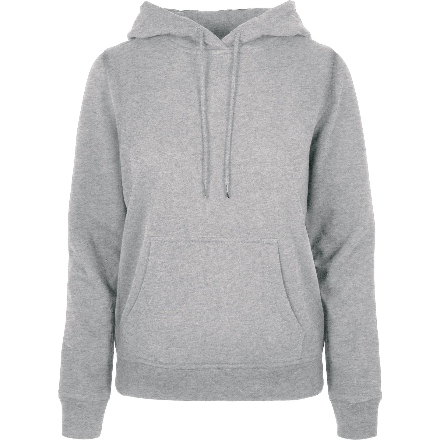 Build Your Brand Women's Basic Hoodie Soft Cotton Casual Fit+ Kangaroo Pocket