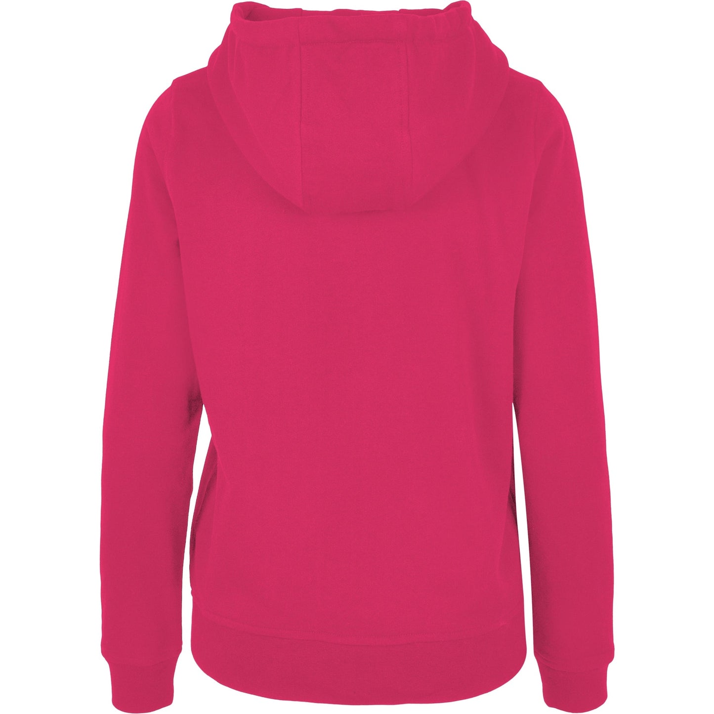 Build Your Brand Women's Basic Hoodie Soft Cotton Casual Fit+ Kangaroo Pocket