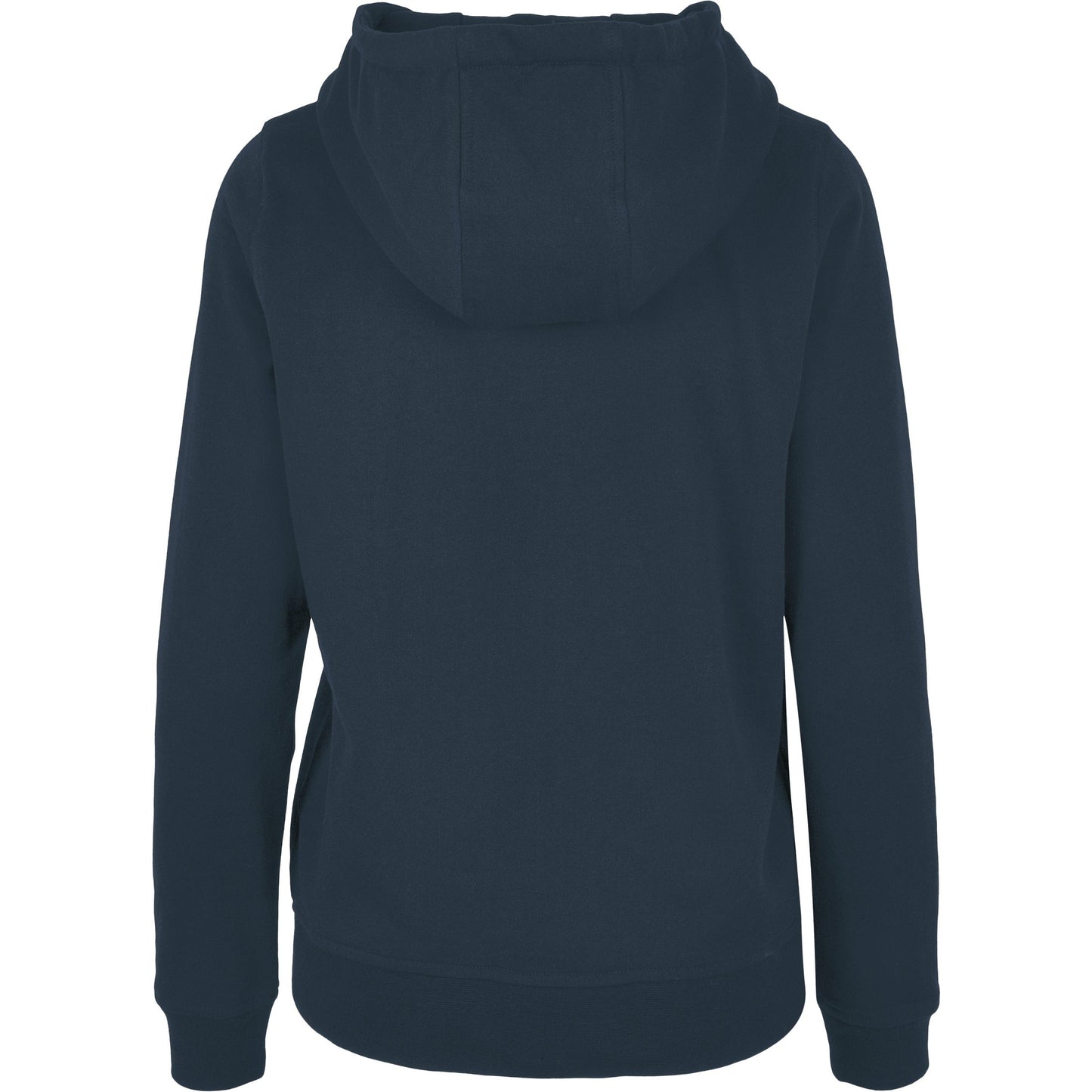 Build Your Brand Women's Basic Hoodie Soft Cotton Casual Fit+ Kangaroo Pocket