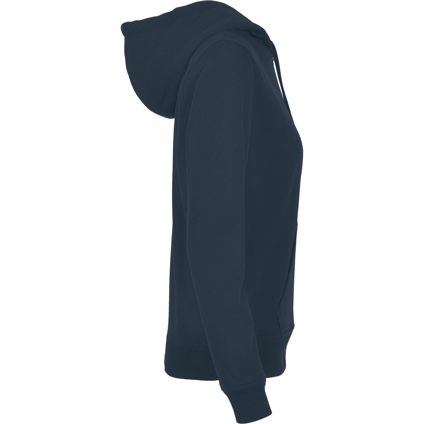 Build Your Brand Women's Basic Hoodie Soft Cotton Casual Fit+ Kangaroo Pocket