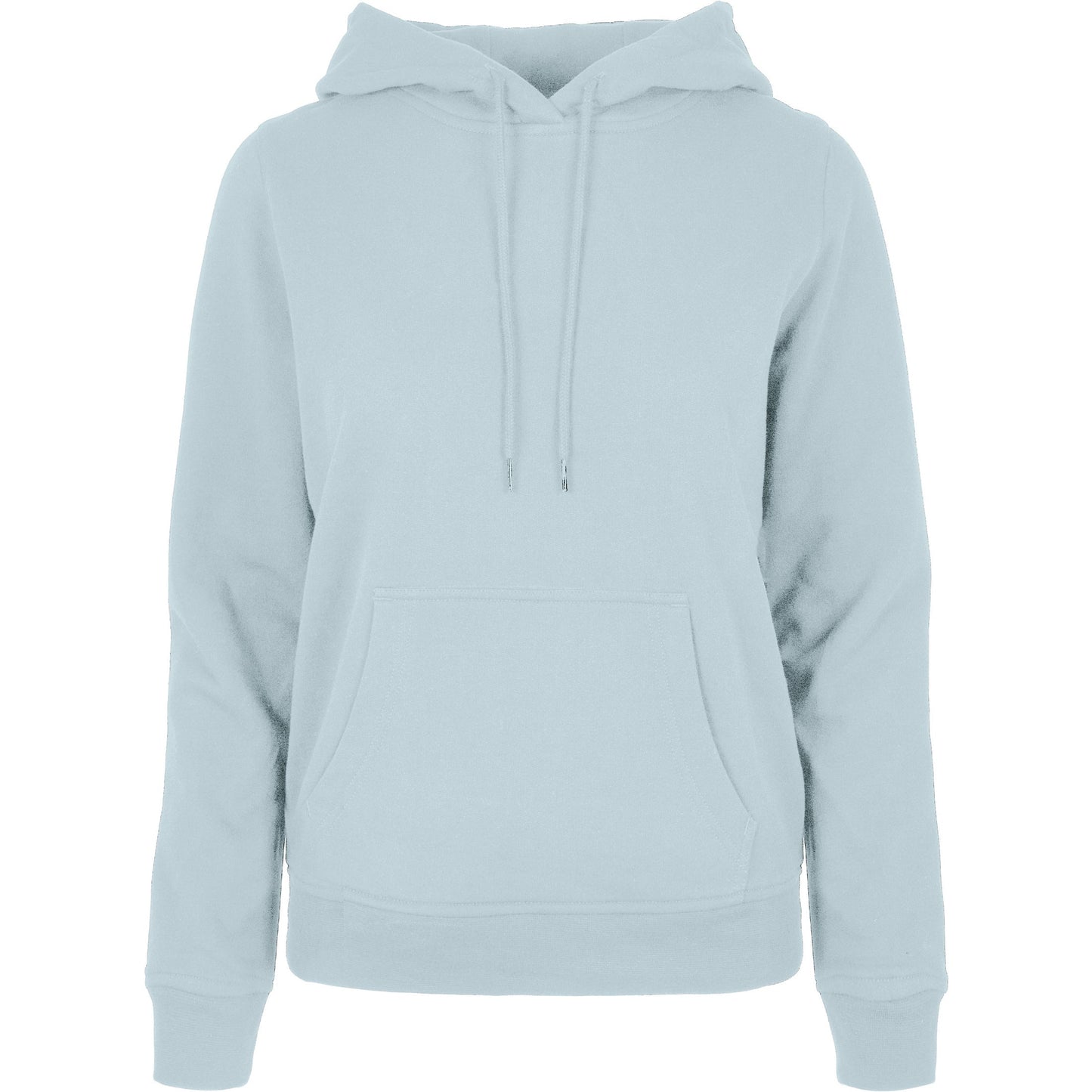 Build Your Brand Women's Basic Hoodie Soft Cotton Casual Fit+ Kangaroo Pocket