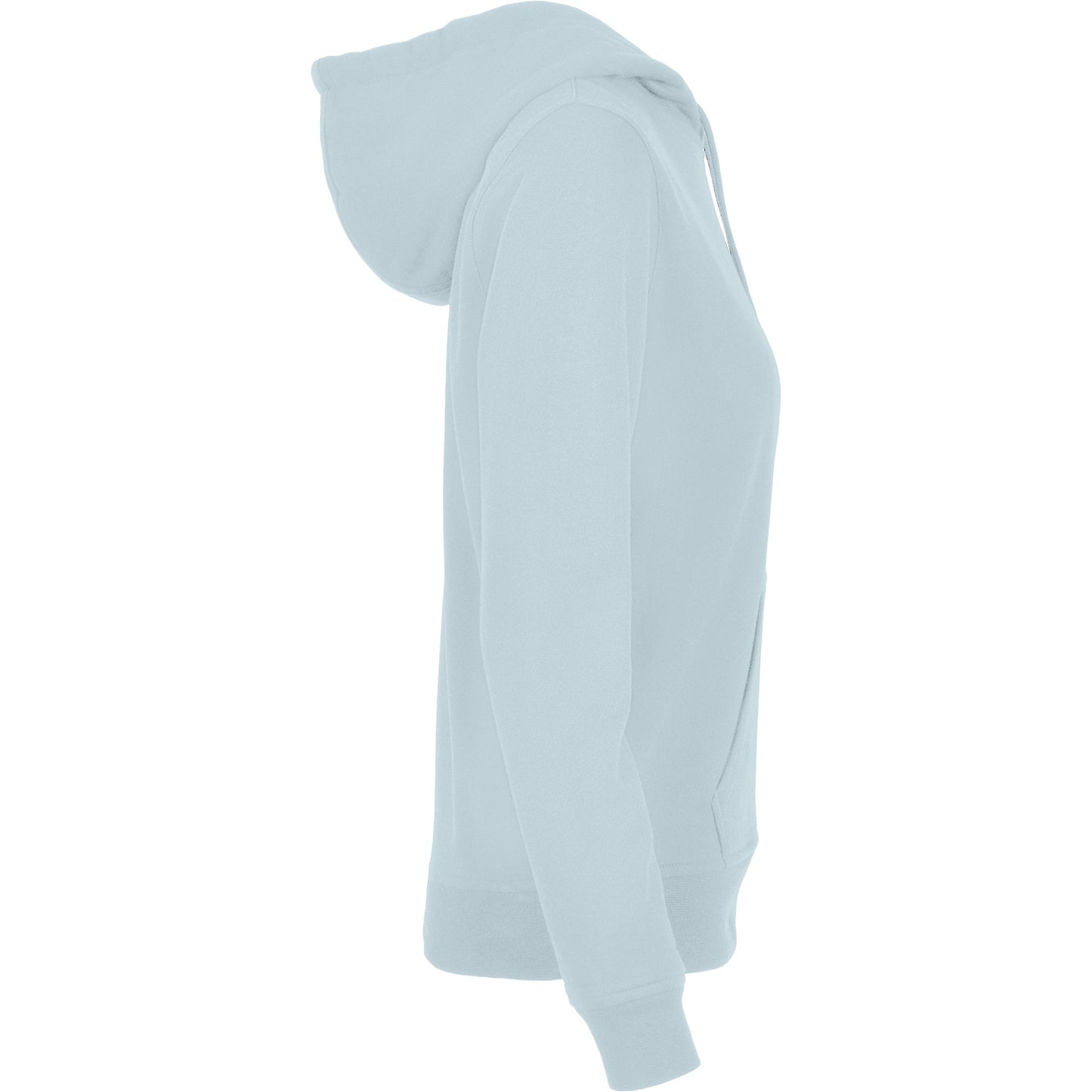 Build Your Brand Women's Basic Hoodie Soft Cotton Casual Fit+ Kangaroo Pocket