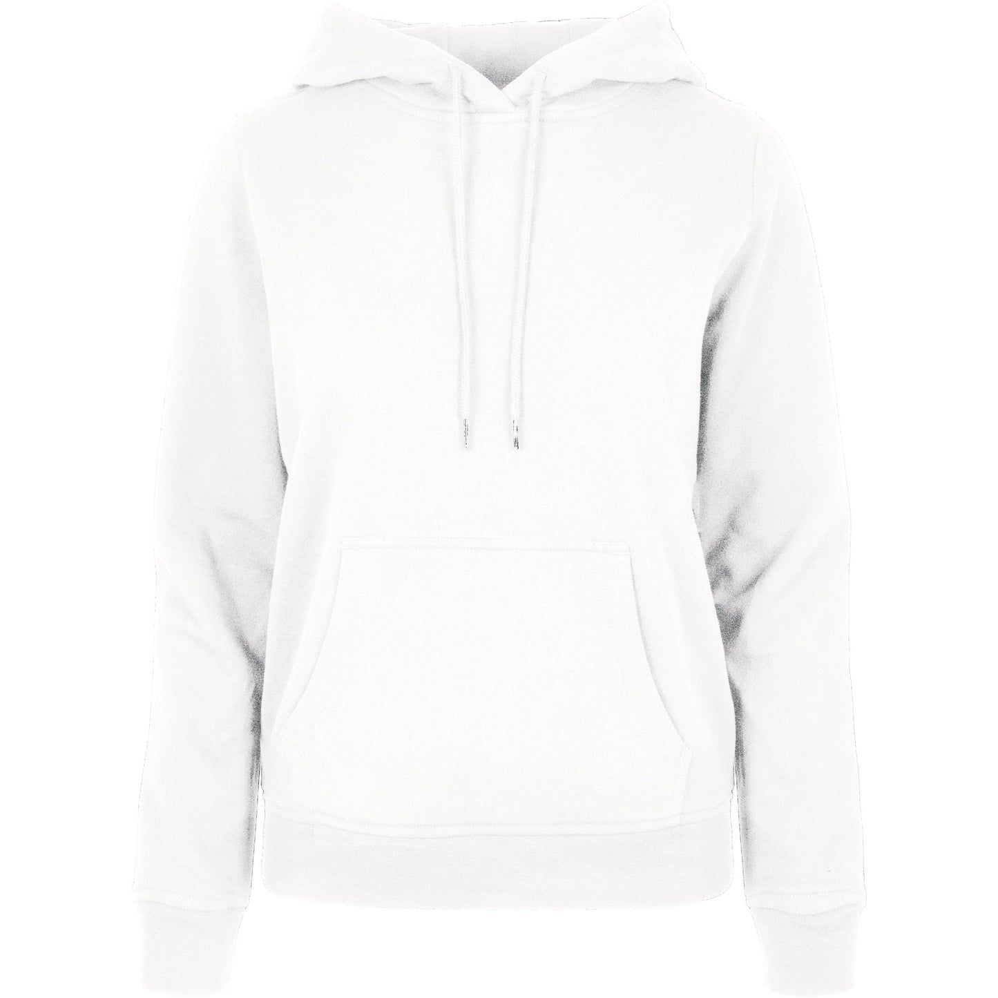Build Your Brand Women's Basic Hoodie Soft Cotton Casual Fit+ Kangaroo Pocket