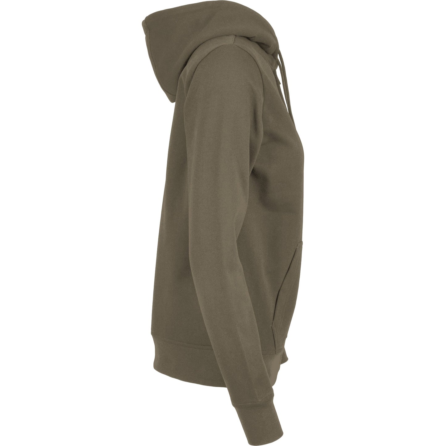 Build Your Brand Women's Zip Hoodie Soft Cotton Blend Kangaroo Pocket XS-5XL