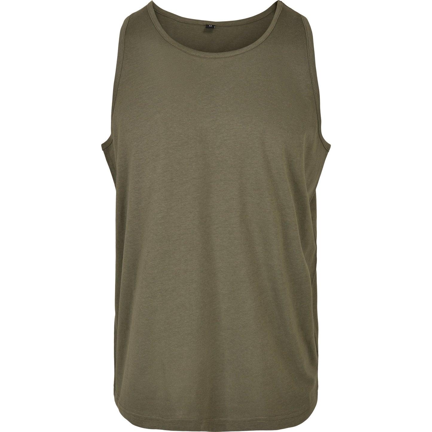 Build Your Brand Men's Basic Tank Top 100% Cotton Sleeveless Sportswear