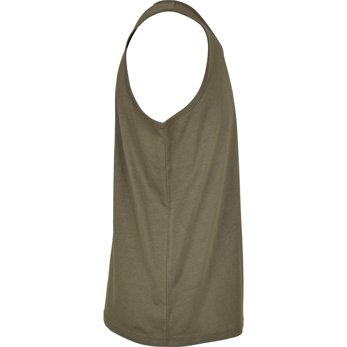 Build Your Brand Men's Basic Tank Top 100% Cotton Sleeveless Sportswear