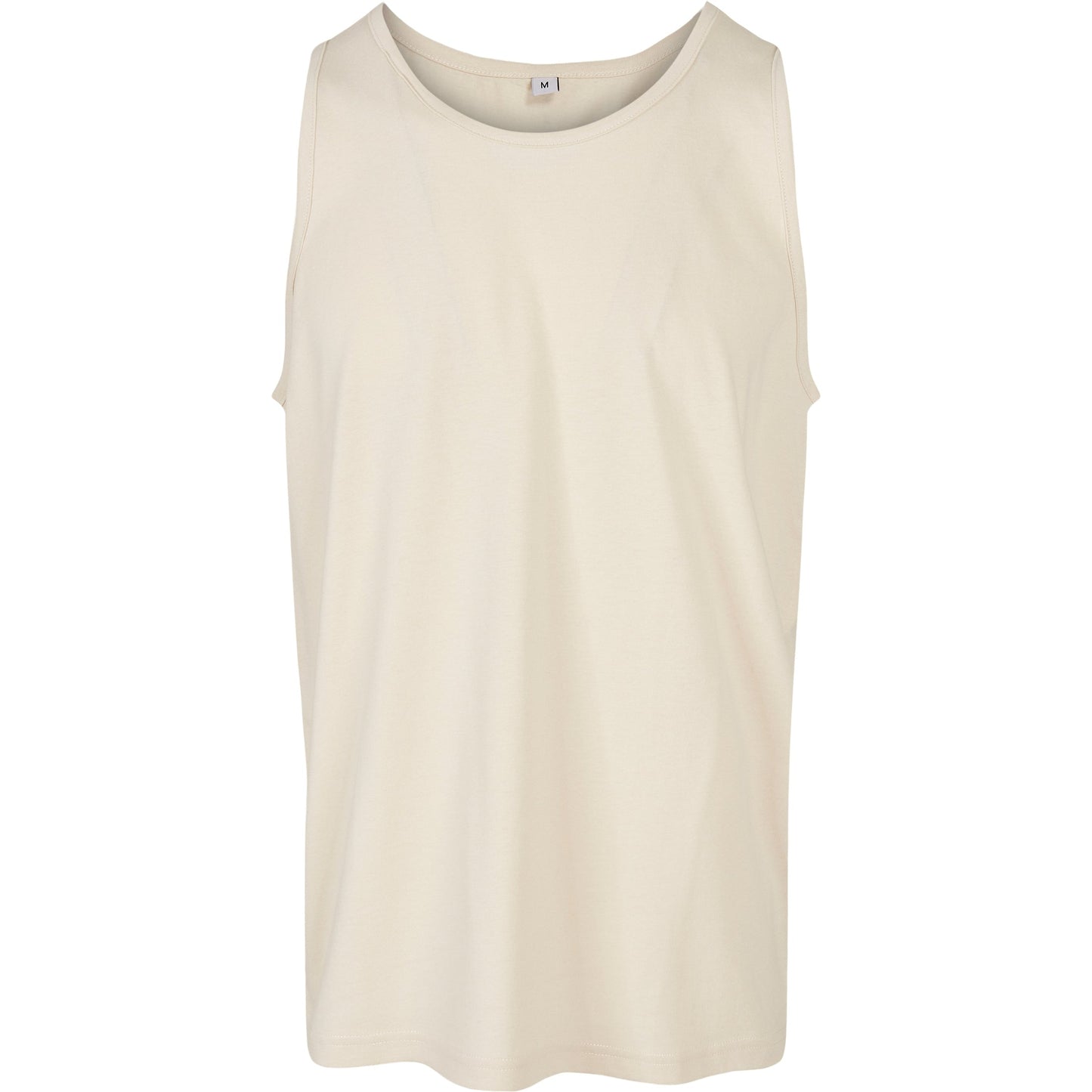 Build Your Brand Men's Basic Tank Top 100% Cotton Sleeveless Sportswear