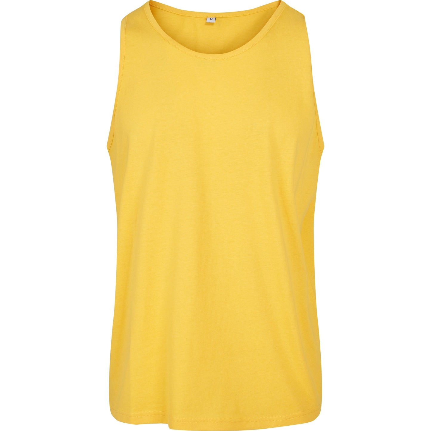 Build Your Brand Men's Basic Tank Top 100% Cotton Sleeveless Sportswear