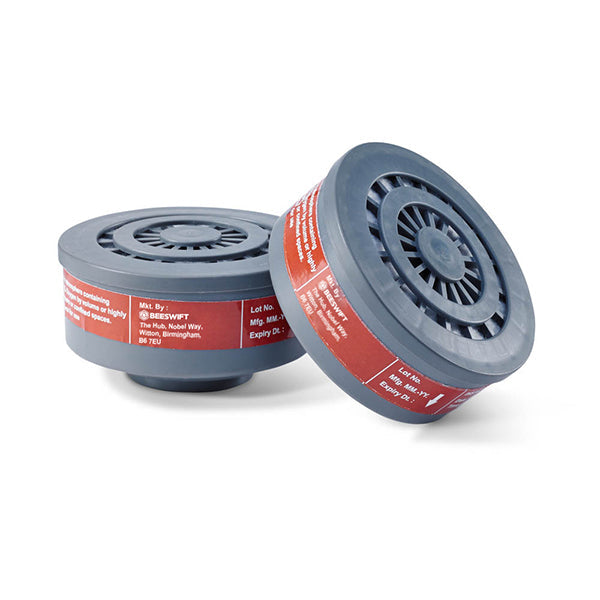 Beeswift A1 Filters Pair for BB3000 Respirator Organic Vapour Protection