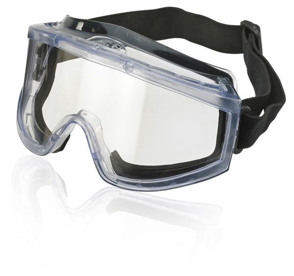 Beeswift Comfort Fit Clear Goggles with Foam Seal and UV Protection