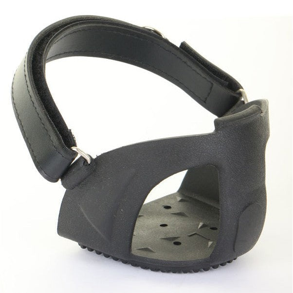 Beeswift Letz-u-grip Heel Grips Black TPE Material Cold Resist. Tungsten Spikes