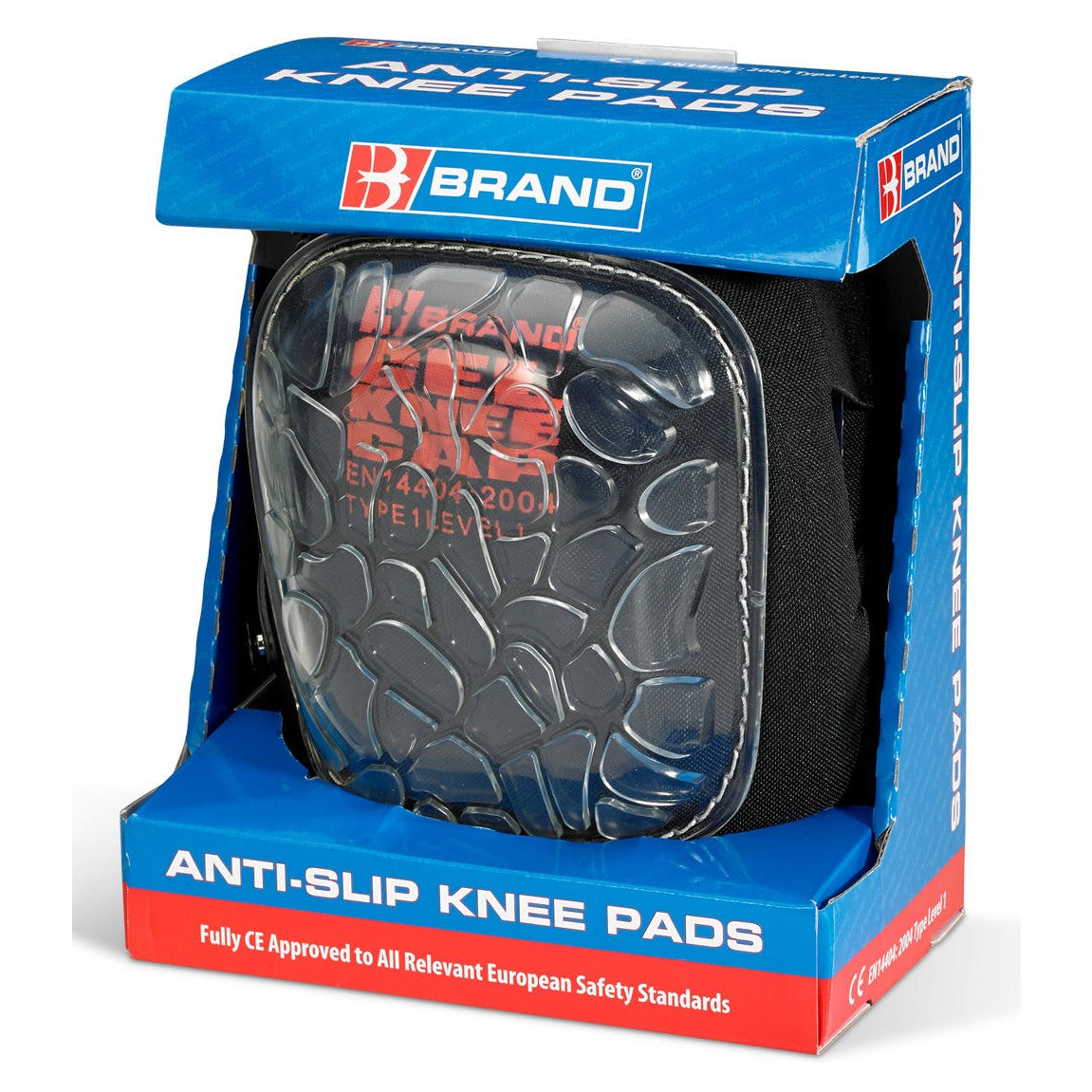 Beeswift Heavy Duty Gel Knee Pads Black Adjustable CE Approved EN14404
