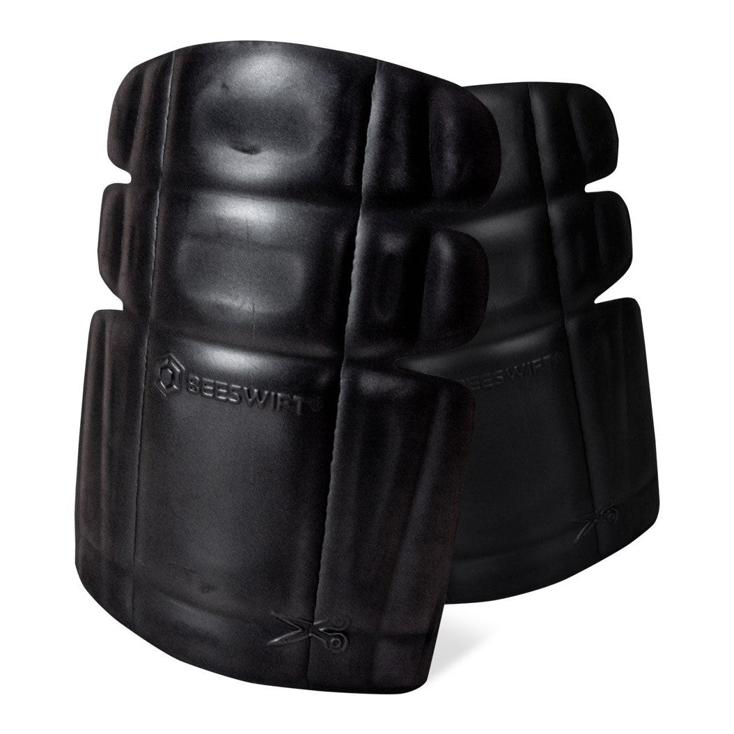 Beeswift Foldable Knee Pads Black Ergonomic EVA Foam Universal Size