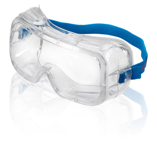 Beeswift B-Brand SG31 Clear Safety Goggles Over Spectacles Polycarbonate Lens