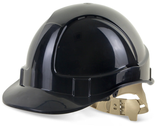 Beeswift B-Brand Vented Safety Helmet ABS Shell Lightweight 6 Point Harness