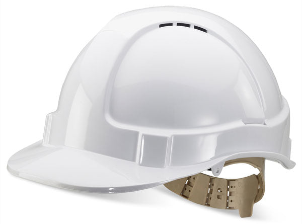 Beeswift B-Brand Vented Safety Helmet ABS Shell Lightweight 6 Point Harness