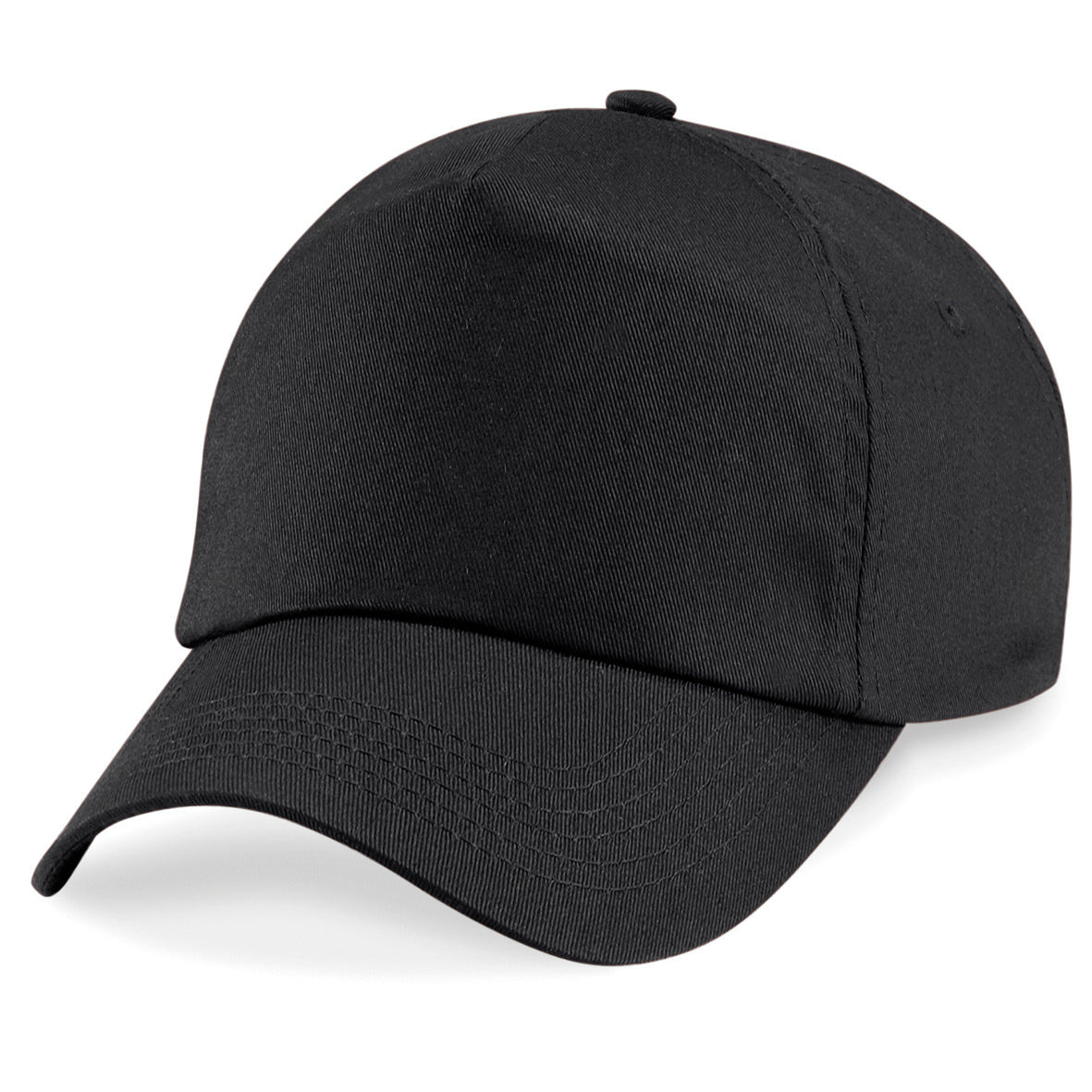 Beechfield Original 5-Panel Cap with Rip-Strip Size Adjuster Pre-Curved Peak