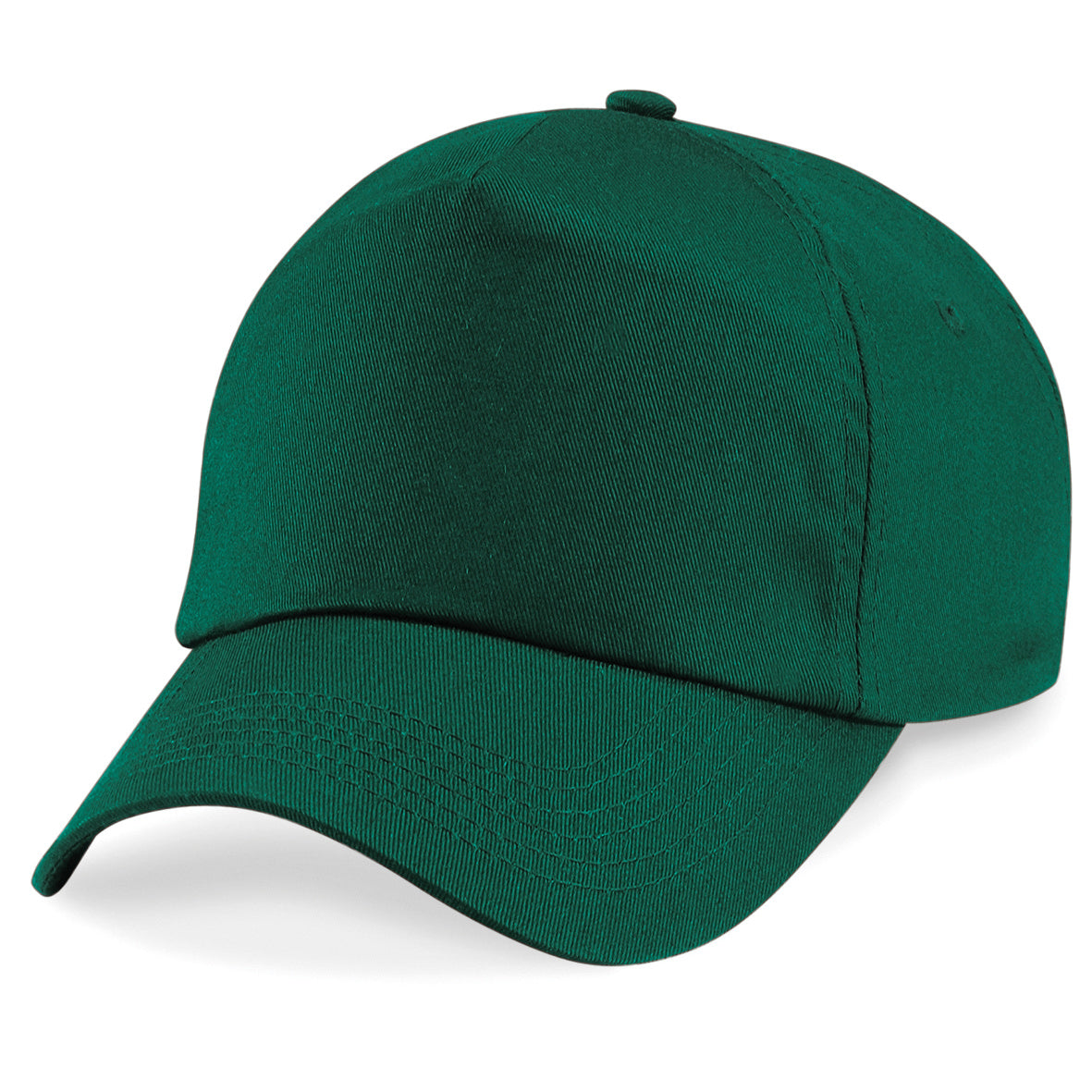 Beechfield Original 5-Panel Cap with Rip-Strip Size Adjuster Pre-Curved Peak