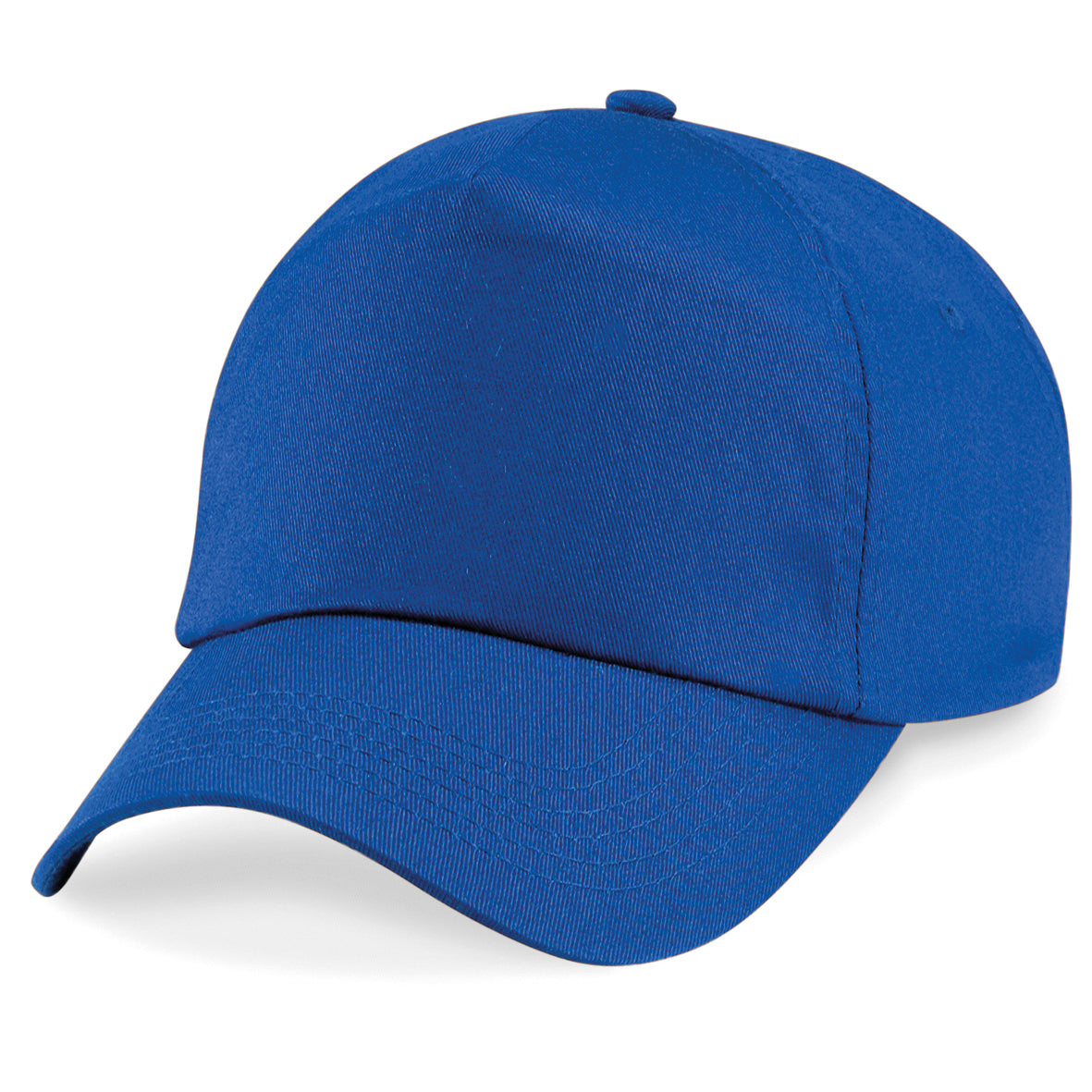Beechfield Original 5-Panel Cap with Rip-Strip Size Adjuster Pre-Curved Peak