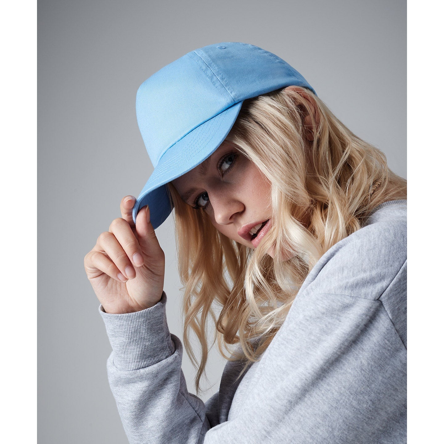 Beechfield Original 5-Panel Cap with Rip-Strip Size Adjuster Pre-Curved Peak