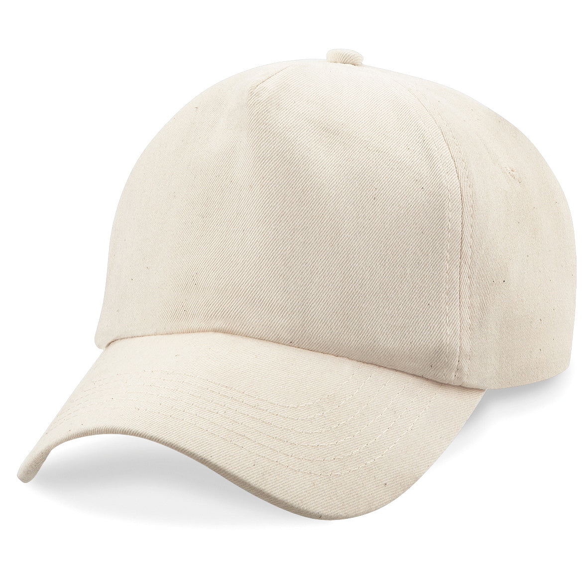 Beechfield Original 5-Panel Cap with Rip-Strip Size Adjuster Pre-Curved Peak